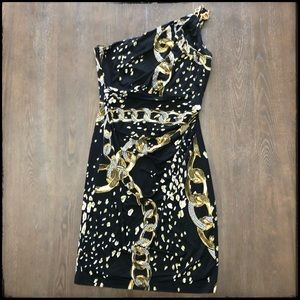 David Meister One Shoulder Dress - Beautiful!